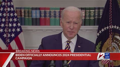 Biden launches 2024 bid, betting record will top age worries